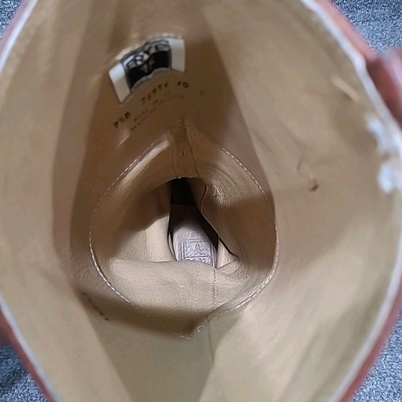 Frye 'Lindsay Plate' 76796‎ Women's Riding Boot- Brown- Size 7.5B - Picture 15 of 16